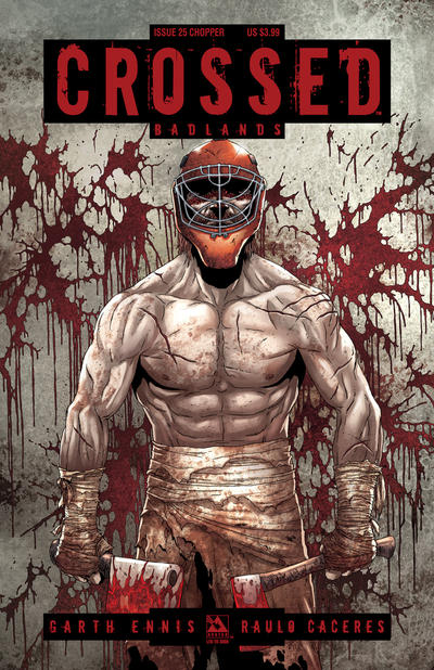 Cover for Crossed Badlands (Avatar Press, 2012 series) #25 [Chopper Variant by Jacen Burrows]