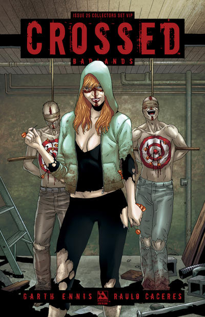 Cover for Crossed Badlands (Avatar Press, 2012 series) #25 [Collectors Set VIP Exclusive Cover by Jacen Burrows]