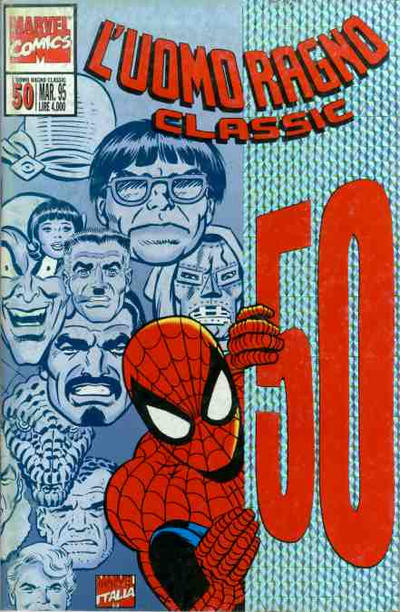 Cover for L'Uomo Ragno Classic (Marvel Italia, 1994 series) #50
