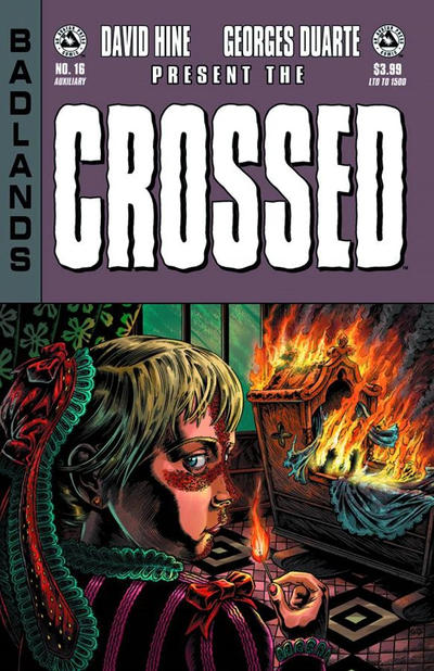 Cover for Crossed Badlands (Avatar Press, 2012 series) #16 [Auxiliary Variant Cover by Raulo Caceres]