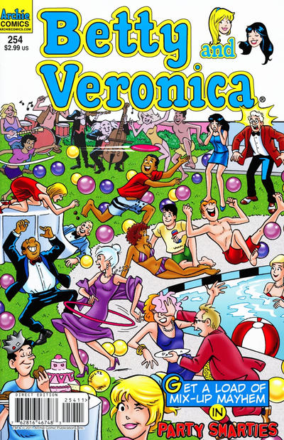 Cover for Betty and Veronica (Archie, 1987 series) #254 [Direct Edition]