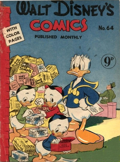 Cover for Walt Disney's Comics (W. G. Publications; Wogan Publications, 1946 series) #64