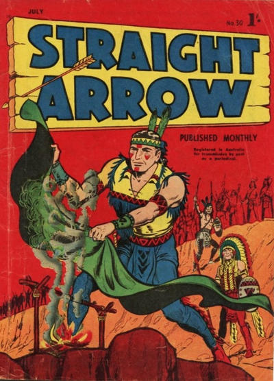 Cover for Straight Arrow Comics (Magazine Management, 1955 series) #30
