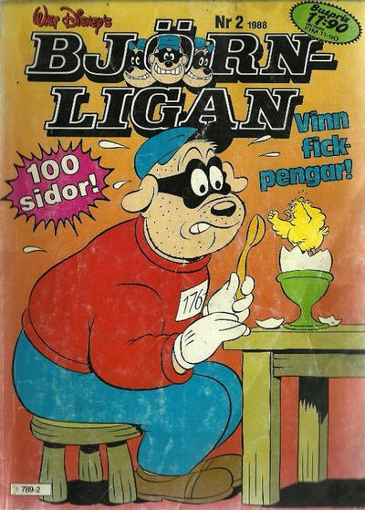 Cover for Björnligan (Serieförlaget [1980-talet], 1986 series) #2/1988