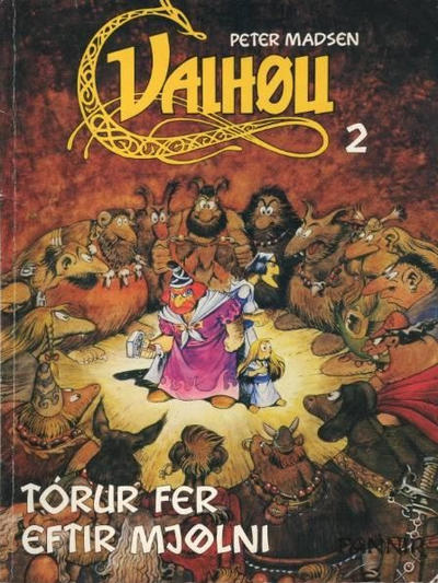 Cover for Valhøll (Fannir, 1987 series) #2