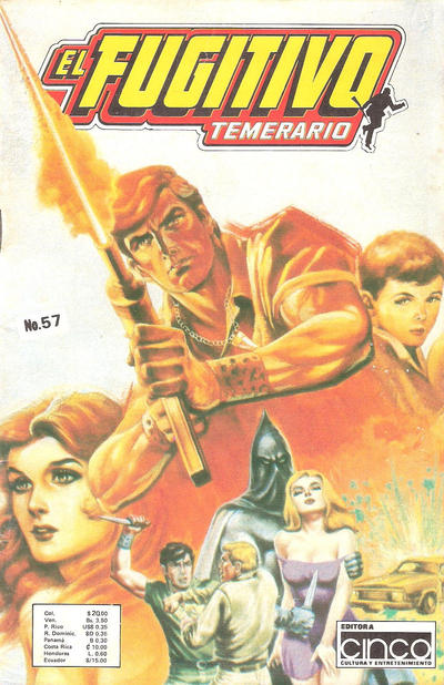 Cover for El Fugitivo Temerario (Editora Cinco, 1983 ? series) #57