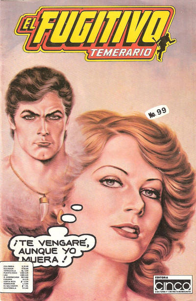 Cover for El Fugitivo Temerario (Editora Cinco, 1983 ? series) #99