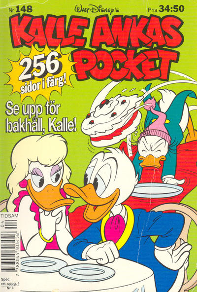 Cover for Kalle Ankas pocket (Serieförlaget [1980-talet]; Hemmets Journal, 1986 series) #148 - Se upp för bakhåll, Kalle!