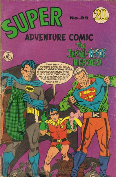 Cover for Super Adventure Comic (K. G. Murray, 1960 series) #39