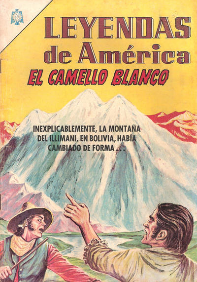 Cover for Leyendas de América (Editorial Novaro, 1956 series) #118
