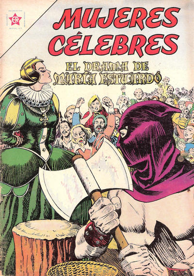 Cover for Mujeres Célebres (Editorial Novaro, 1961 series) #32