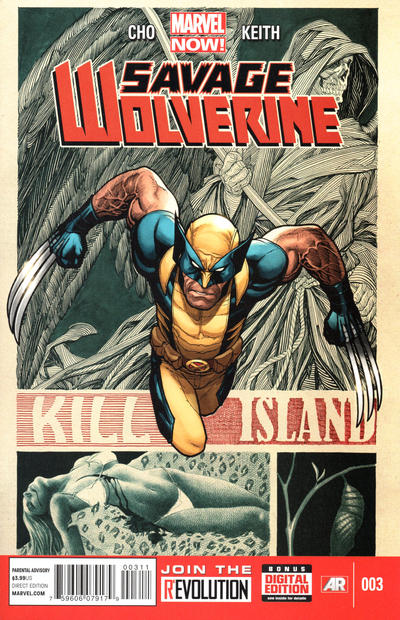 Cover for Savage Wolverine (Marvel, 2013 series) #3
