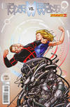 Cover for The Bionic Man vs. The Bionic Woman (Dynamite Entertainment, 2013 series) #3 [Cover A Sean Chen]