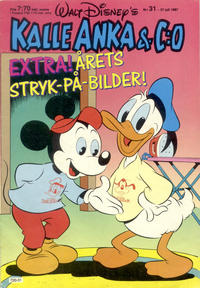 Cover Thumbnail for Kalle Anka & C:o (Hemmets Journal, 1957 series) #31/1987