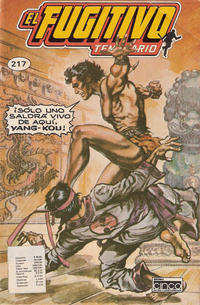 Cover Thumbnail for El Fugitivo Temerario (Editora Cinco, 1983 ? series) #217