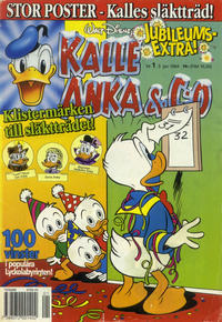 Cover for Kalle Anka & C:o (Serieförlaget [1980-talet], 1992 series) #1/1994