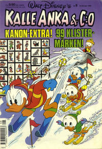 Cover for Kalle Anka & C:o (Hemmets Journal, 1957 series) #8/1990