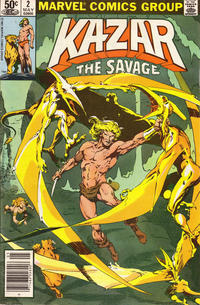 Cover Thumbnail for Ka-Zar the Savage (Marvel, 1981 series) #2 [Newsstand]