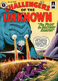 Cover for Challengers of the Unknown (Thorpe & Porter, 1960 series) #3
