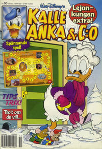 Cover for Kalle Anka & C:o (Serieförlaget [1980-talet], 1992 series) #50/1994