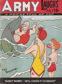 Cover Thumbnail for Army Laughs (Prize, 1941 series) #v7#4