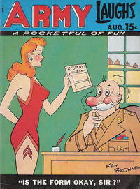 Cover Thumbnail for Army Laughs (Prize, 1941 series) #v8#5