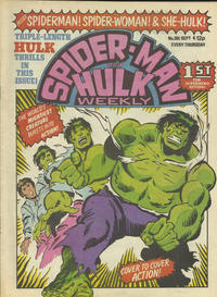 Cover Thumbnail for Spider-Man and Hulk Weekly (Marvel UK, 1980 series) #391
