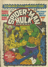 Cover Thumbnail for Spider-Man and Hulk Weekly (Marvel UK, 1980 series) #401