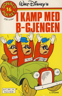 Cover Thumbnail for Donald Pocket (Hjemmet / Egmont, 1968 series) #16 - I kamp med B-gjengen [3. opplag]
