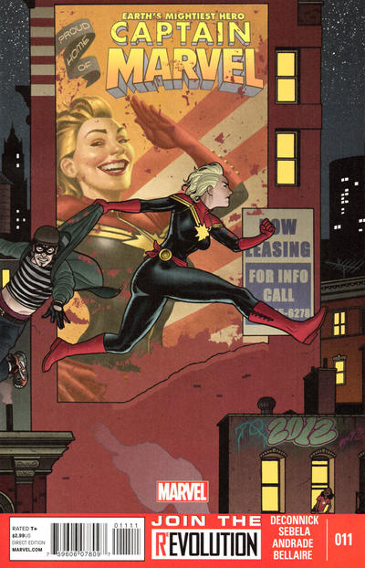 Cover for Captain Marvel (Marvel, 2012 series) #11