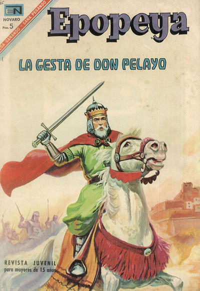 Cover for Epopeya (Editorial Novaro, 1958 series) #105 [Española]