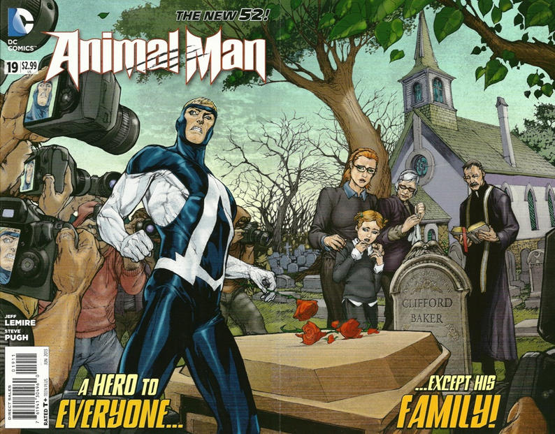 Cover for Animal Man (DC, 2011 series) #19