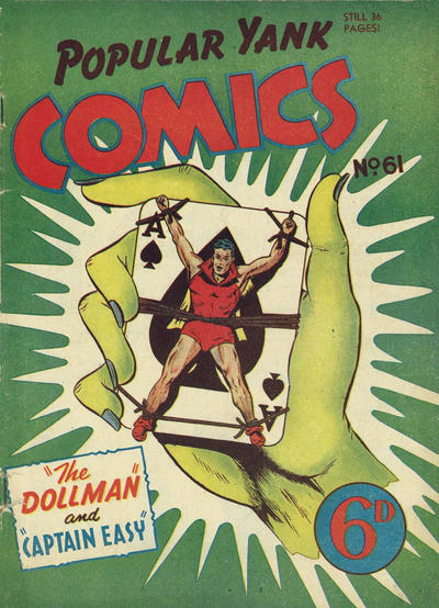 Cover for Popular Yank Comics (Ayers & James, 1950 ? series) #61