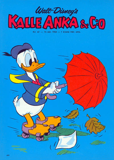 Cover for Kalle Anka & C:o (Hemmets Journal, 1957 series) #42/1963