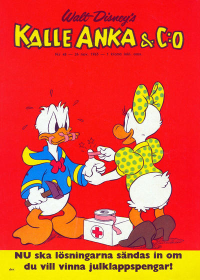 Cover for Kalle Anka & C:o (Hemmets Journal, 1957 series) #48/1963