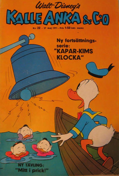 Cover for Kalle Anka & C:o (Hemmets Journal, 1957 series) #22/1971