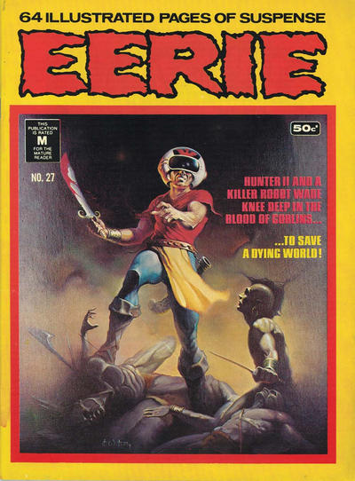 Cover for Eerie (K. G. Murray, 1974 series) #27