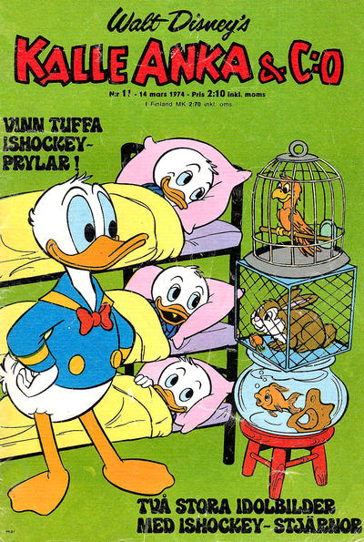 Cover for Kalle Anka & C:o (Hemmets Journal, 1957 series) #11/1974