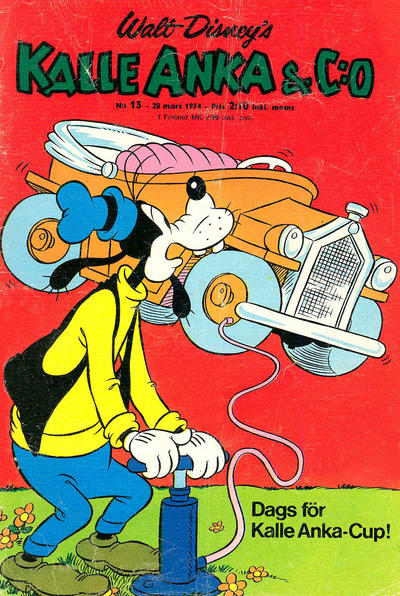Cover for Kalle Anka & C:o (Hemmets Journal, 1957 series) #13/1974