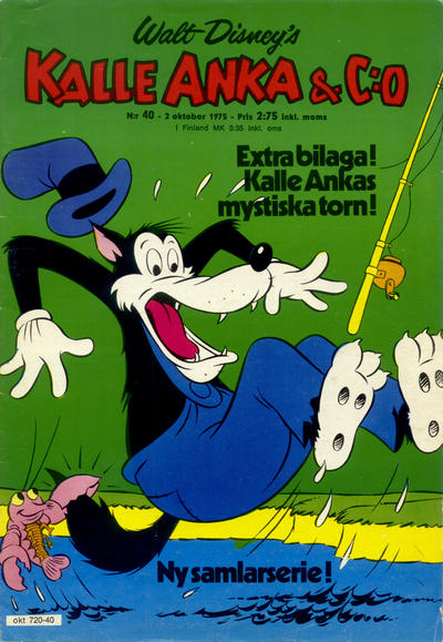 Cover for Kalle Anka & C:o (Hemmets Journal, 1957 series) #40/1975