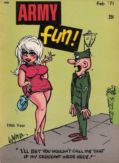 Cover for Army Fun (Prize, 1952 series) #v10#8