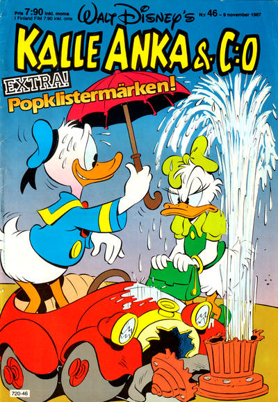 Cover for Kalle Anka & C:o (Hemmets Journal, 1957 series) #46/1987