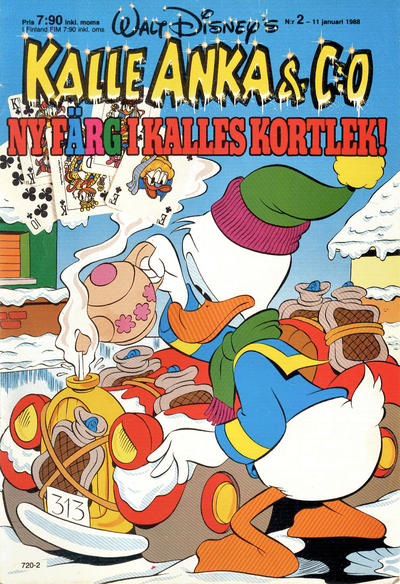 Cover for Kalle Anka & C:o (Hemmets Journal, 1957 series) #2/1988