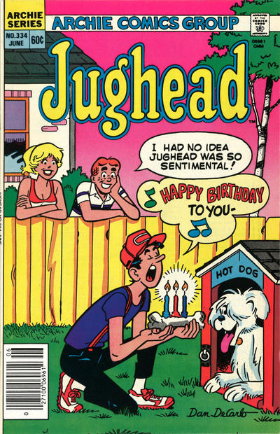 Cover for Jughead (Archie, 1965 series) #334
