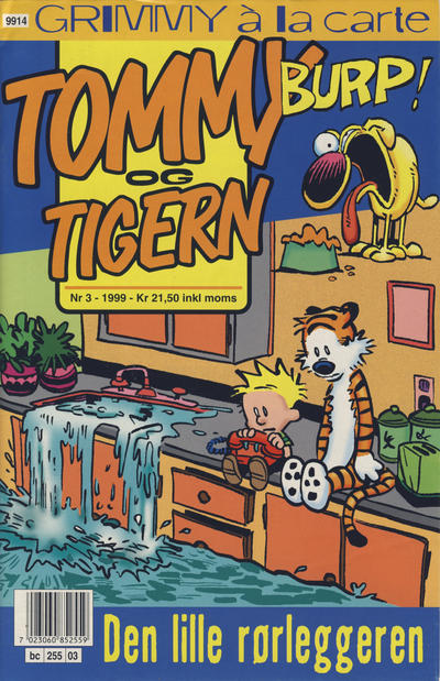 Cover for Tommy og Tigern (Bladkompaniet / Schibsted, 1989 series) #3/1999