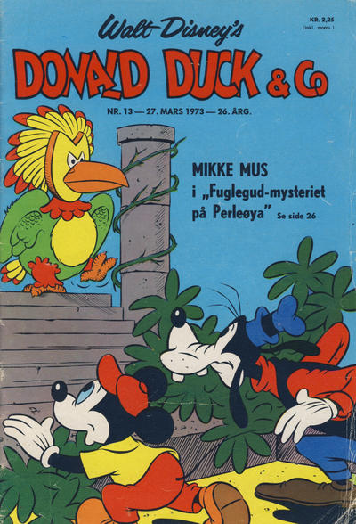 Cover for Donald Duck & Co (Hjemmet / Egmont, 1948 series) #13/1973