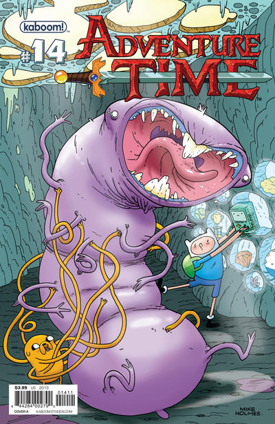 Cover for Adventure Time (Boom! Studios, 2012 series) #14 [Cover A - Mike Holmes]