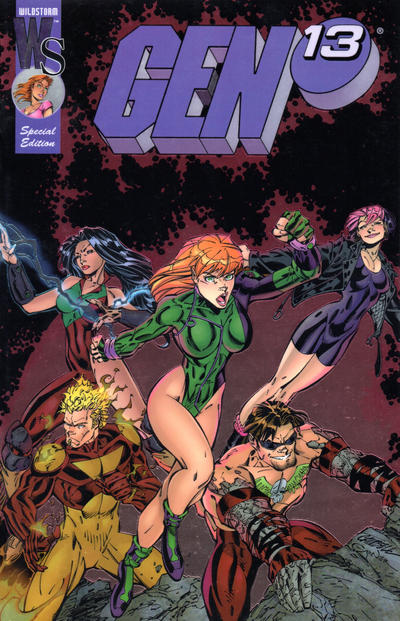 Cover for Gen 13 Special Edition (DC, 1999 series) [Explosive Cover]
