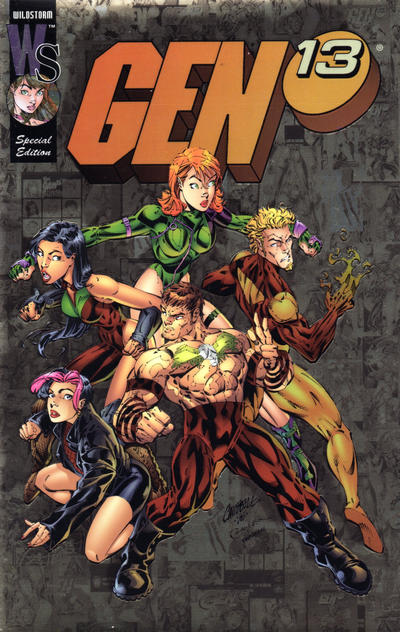 Cover for Gen 13 Special Edition (DC, 1999 series) [Circle of Power Cover]