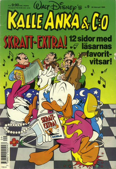 Cover for Kalle Anka & C:o (Hemmets Journal, 1957 series) #9/1990